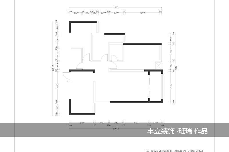 貴陽豐立裝飾-中大國際145㎡中式風(fēng)格效果圖