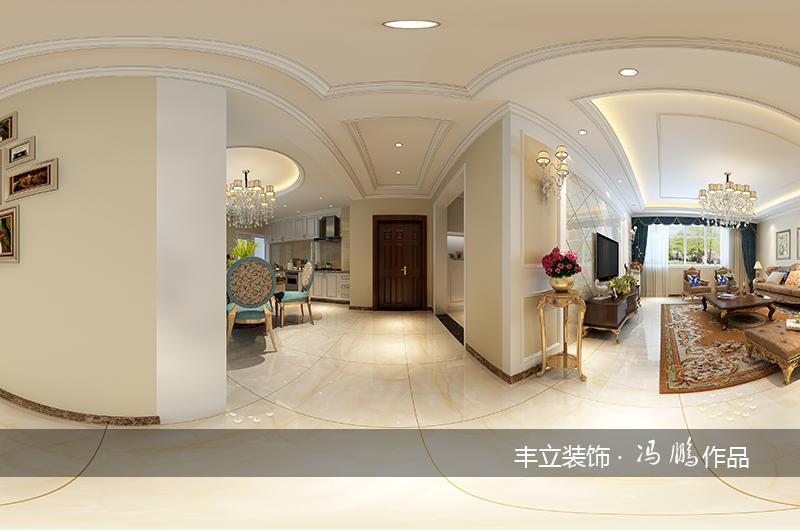 貴陽豐立-保利溫泉140㎡-歐式風格
