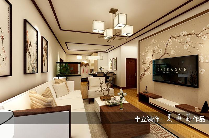貴陽(yáng)豐立裝飾-未來(lái)方舟145㎡-中式