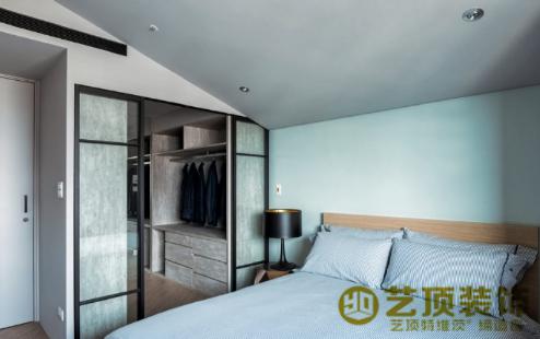 時(shí)代風(fēng)華2期二居室現(xiàn)代簡約裝修效果圖