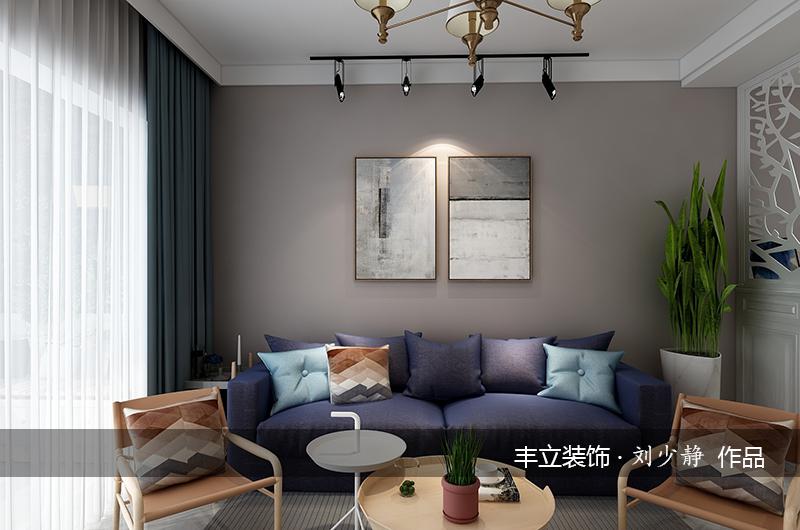 貴陽(yáng)豐立裝飾-云景世家150㎡-北歐風(fēng)格