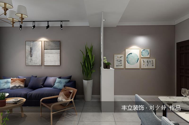 貴陽(yáng)豐立裝飾-云景世家150㎡-北歐風(fēng)格