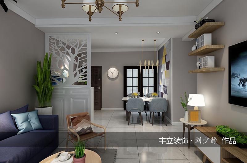 貴陽(yáng)豐立裝飾-云景世家150㎡-北歐風(fēng)格